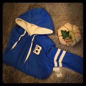 NWT Juniors size Large full zip hoodie
